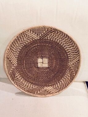 NEW Africa Woven Basket. Made by the Binga people of Zambia/Zimbabwe